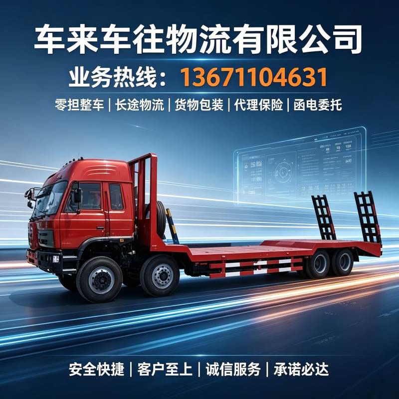 专线物流深耕2026专业北京到/跑青岛回程货车整车运输服务优势解析